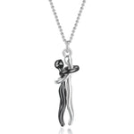 Necklace Embrace Pendant Necklace Mother-Daughter Embrace Clavicle Chain