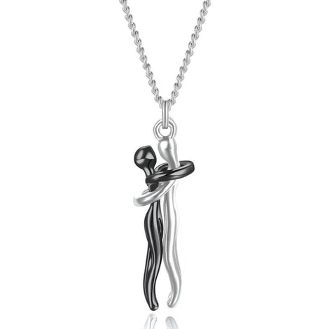 Necklace Embrace Pendant Necklace Mother-Daughter Embrace Clavicle Chain