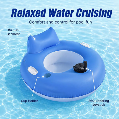 Electric Inflatable Lounge Chair for Pool & Lake