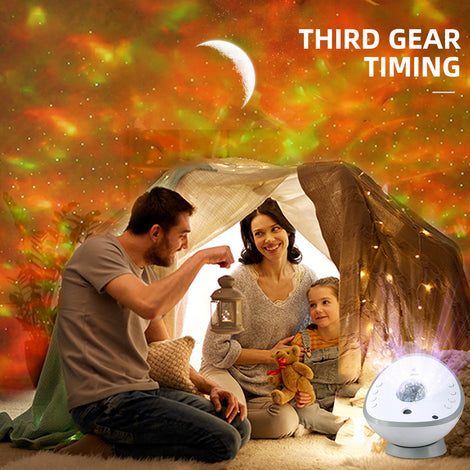 Aurora Galaxy Projector with Speaker