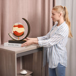 LED Flowing Sand Painting Lamp: Night Light for Home (Gift Option)