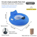 Electric Inflatable Lounge Chair for Pool & Lake