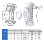 Knee Brace with Gel Pad & Adjustable Compression
