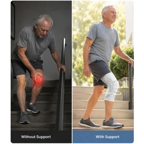 Knee Brace with Gel Pad & Adjustable Compression
