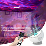 Aurora Galaxy Projector with Speaker