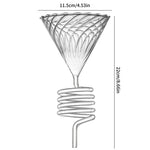 Pour-Over Coffee Dripper with Spiral Filter Stand