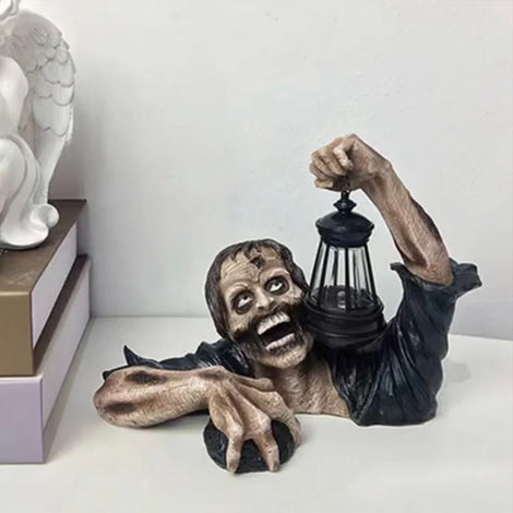 Zombie Outdoor LED Statue Light