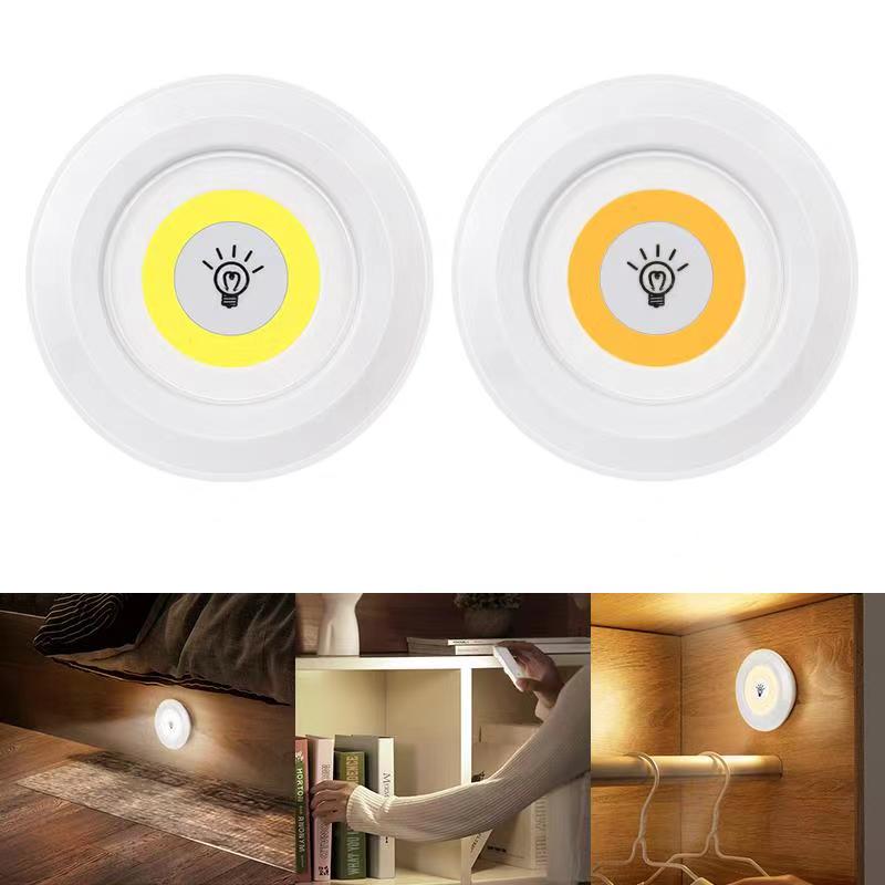 Dimmable COB LED Cabinet Light – Remote-Controlled Wardrobe Lamp