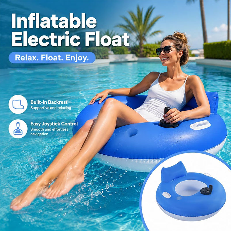 Electric Inflatable Lounge Chair for Pool & Lake