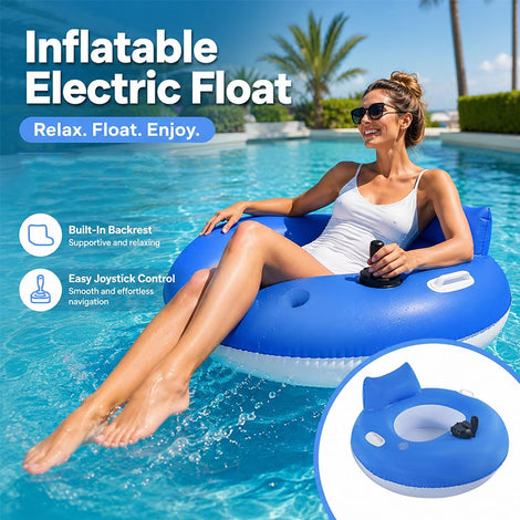 Electric Inflatable Lounge Chair for Pool & Lake