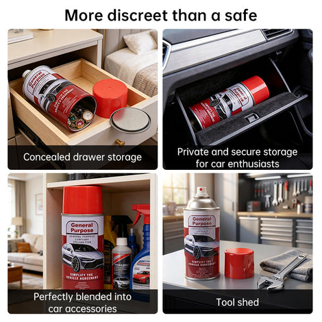 Hidden Compartment Safe for Home & Travel