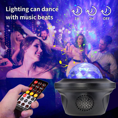 Cosmic Star Projector Lamp