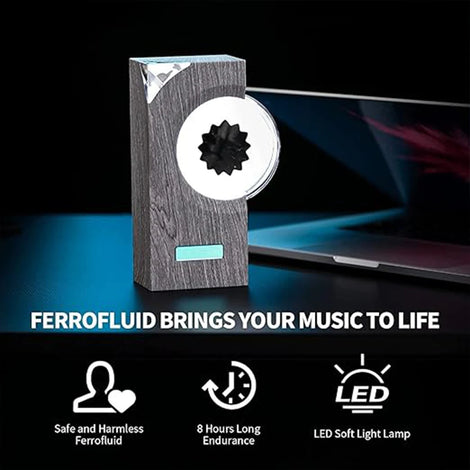 Magnetic Ferrofluid Lamp — Dances to Your Music