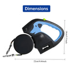 Double Retractable Dog Leash — Tangle-Free