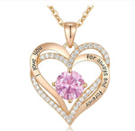 Fashionable Rose Gold and Silver Color Pendant Necklace for Women, Elegant OL Style, High-End Personalized Jewelry