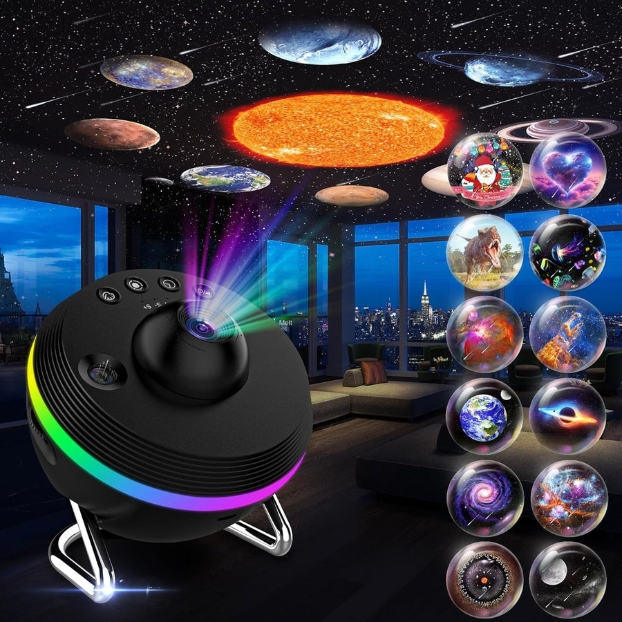 Galaxy Star Projector Lamp