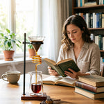 Pour-Over Coffee Dripper with Spiral Filter Stand