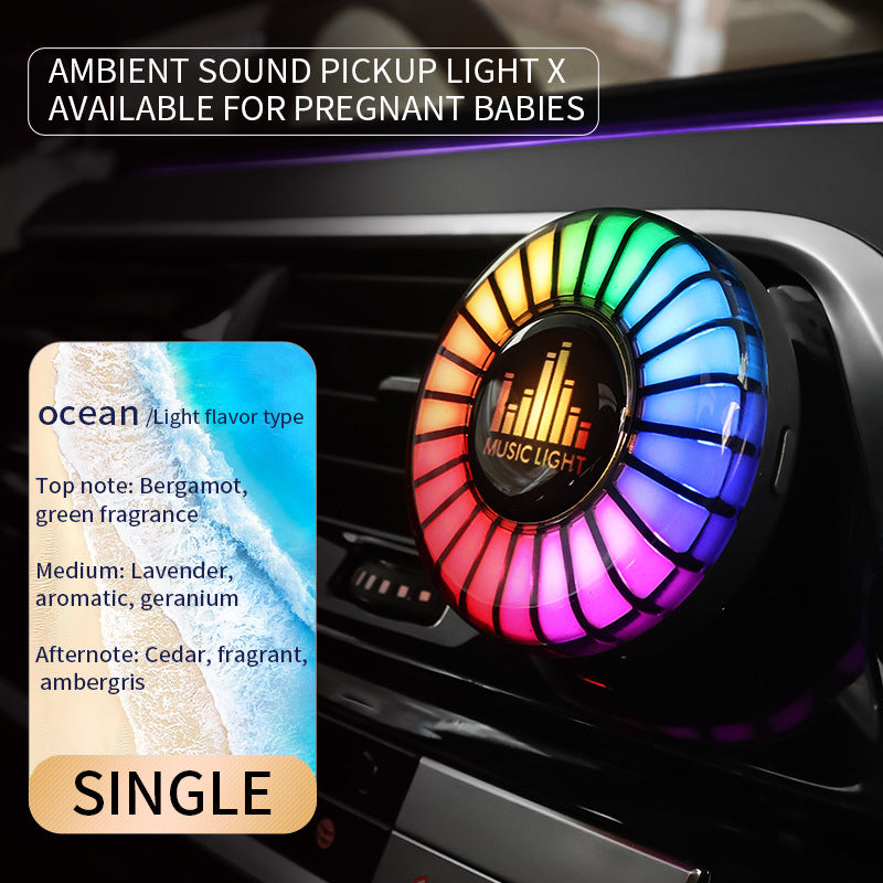Car Air Freshener with Ambient Light