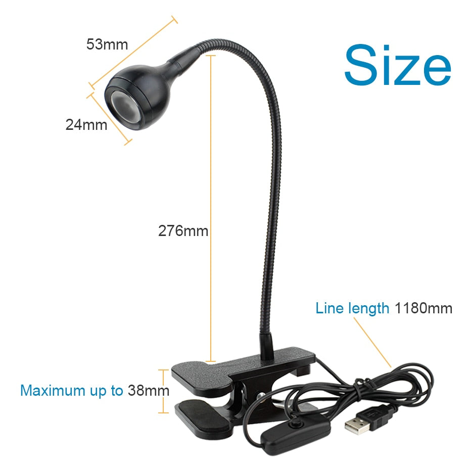USB Clip-On LED Lamp