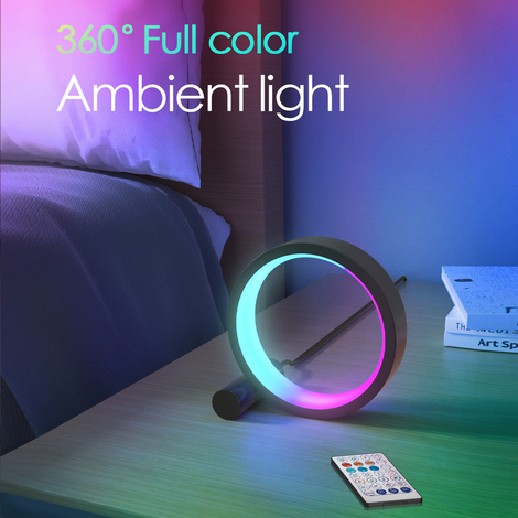 Music-Reactive RGB Ambient Desk Light