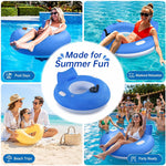 Electric Inflatable Lounge Chair for Pool & Lake