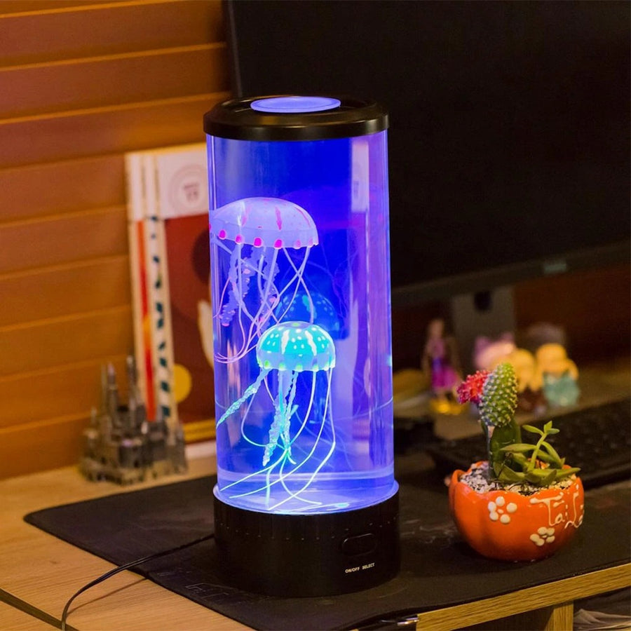 Color-Changing Jellyfish Lamp