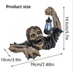 Zombie Outdoor LED Statue Light