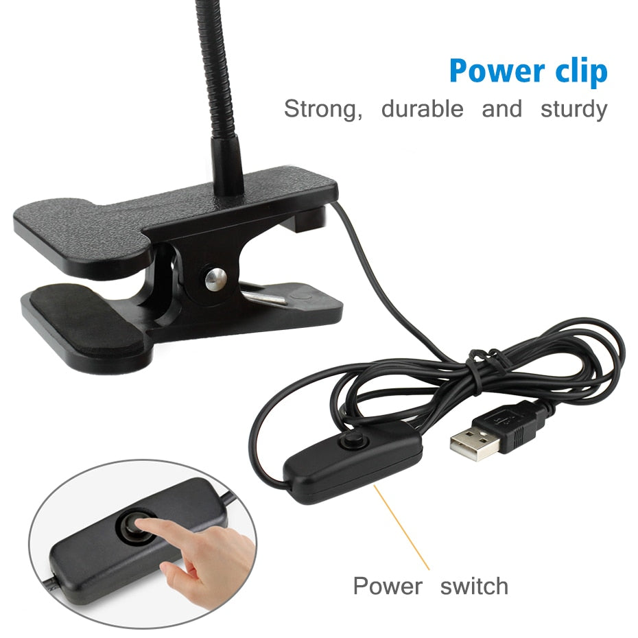 USB Clip-On LED Lamp
