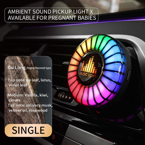 Car Air Freshener with Ambient Light