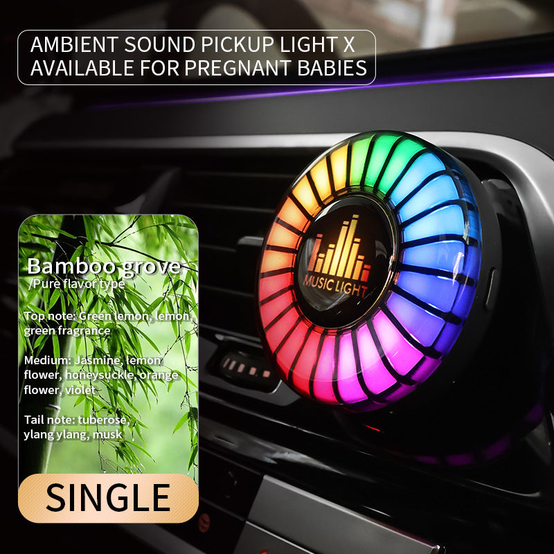 Car Air Freshener with Ambient Light
