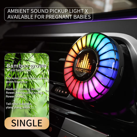 Car Air Freshener with Ambient Light