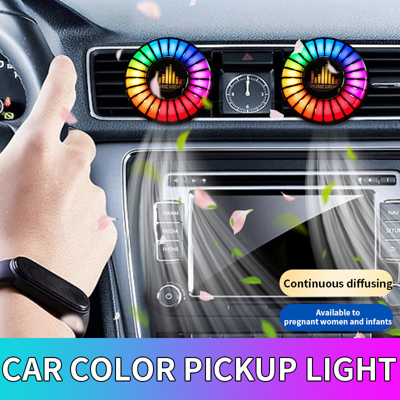 Car Air Freshener with Ambient Light