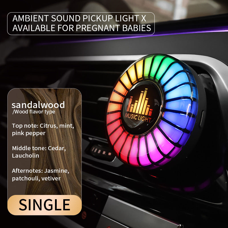 Car Air Freshener with Ambient Light