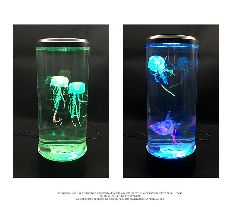 Color-Changing Jellyfish Lamp