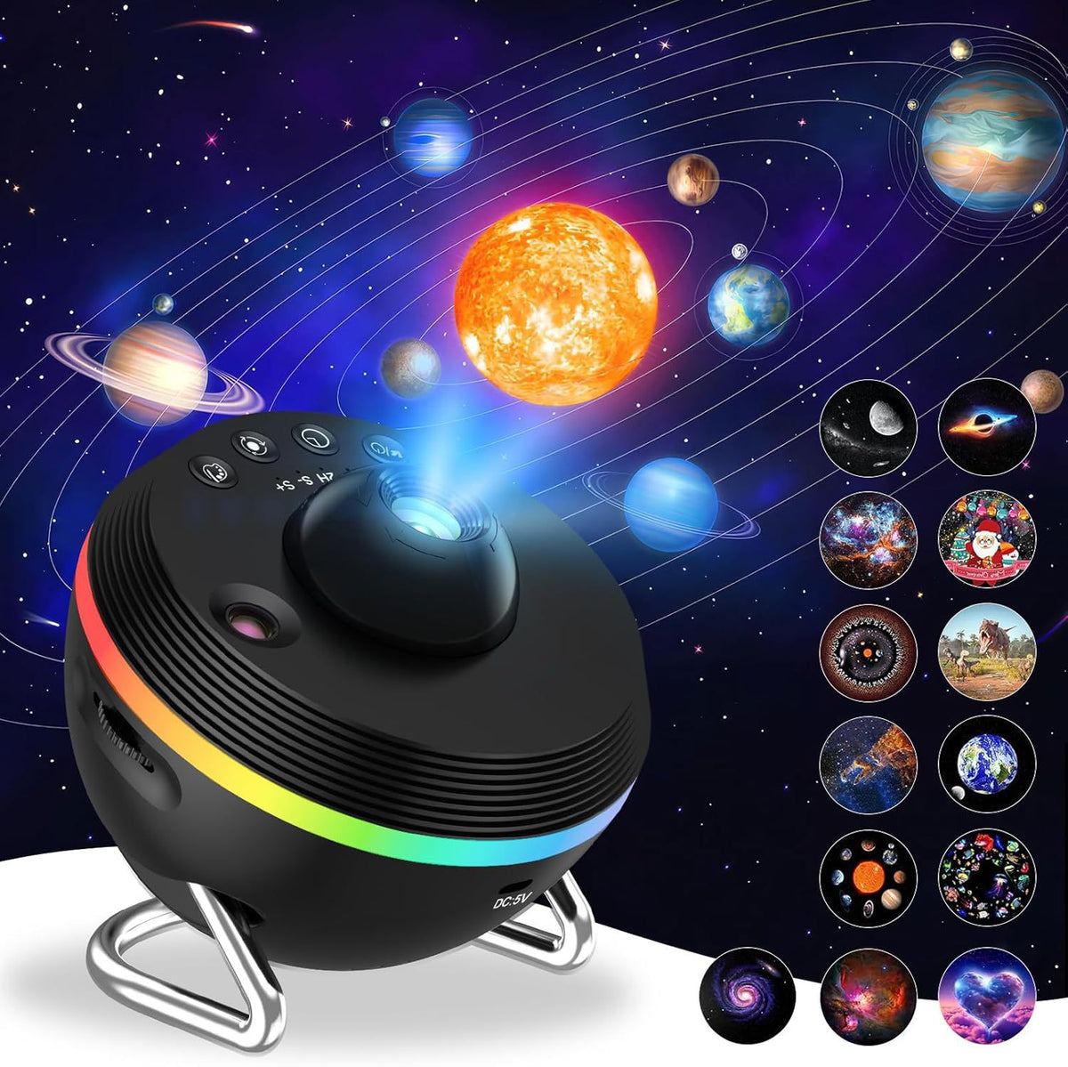 Galaxy Star Projector Lamp