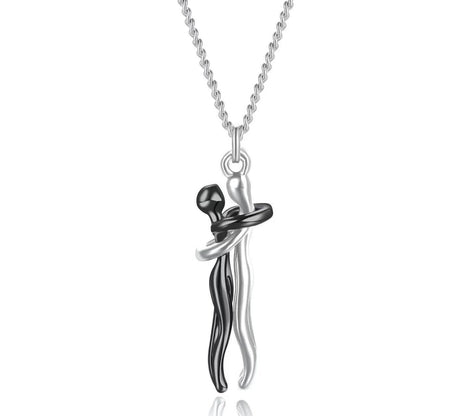 Necklace Embrace Pendant Necklace Mother-Daughter Embrace Clavicle Chain