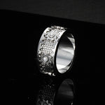 Adjustable Stress Relief Lucky Charm Finger Ring , Personality Design, Thumb Ring
