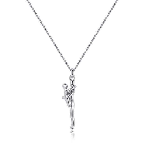 Necklace Embrace Pendant Necklace Mother-Daughter Embrace Clavicle Chain