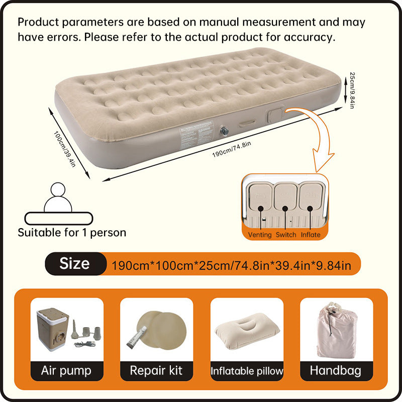 Camping Air Mattress with Built-in Pump
