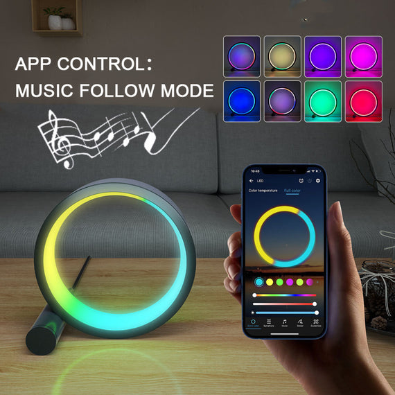 Music-Reactive RGB Ambient Desk Light