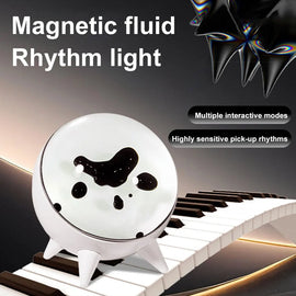 Music-Reactive Ferrofluid Lamp