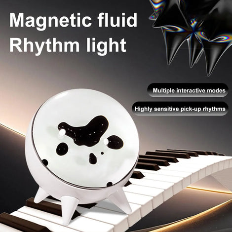 Music-Reactive Ferrofluid Lamp