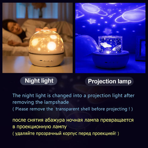 Star Projector with Bluetooth Speaker