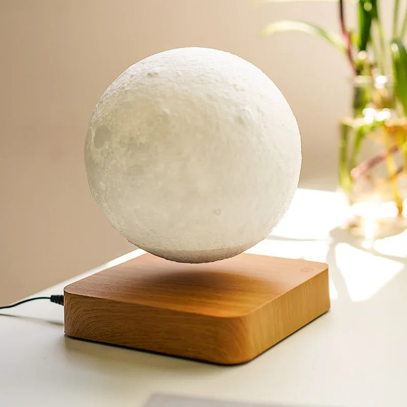 3D Floating Moon Lamp