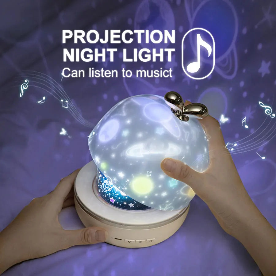 Star Projector with Bluetooth Speaker