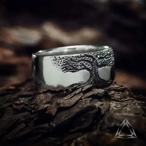 Tree of Life Statement Ring