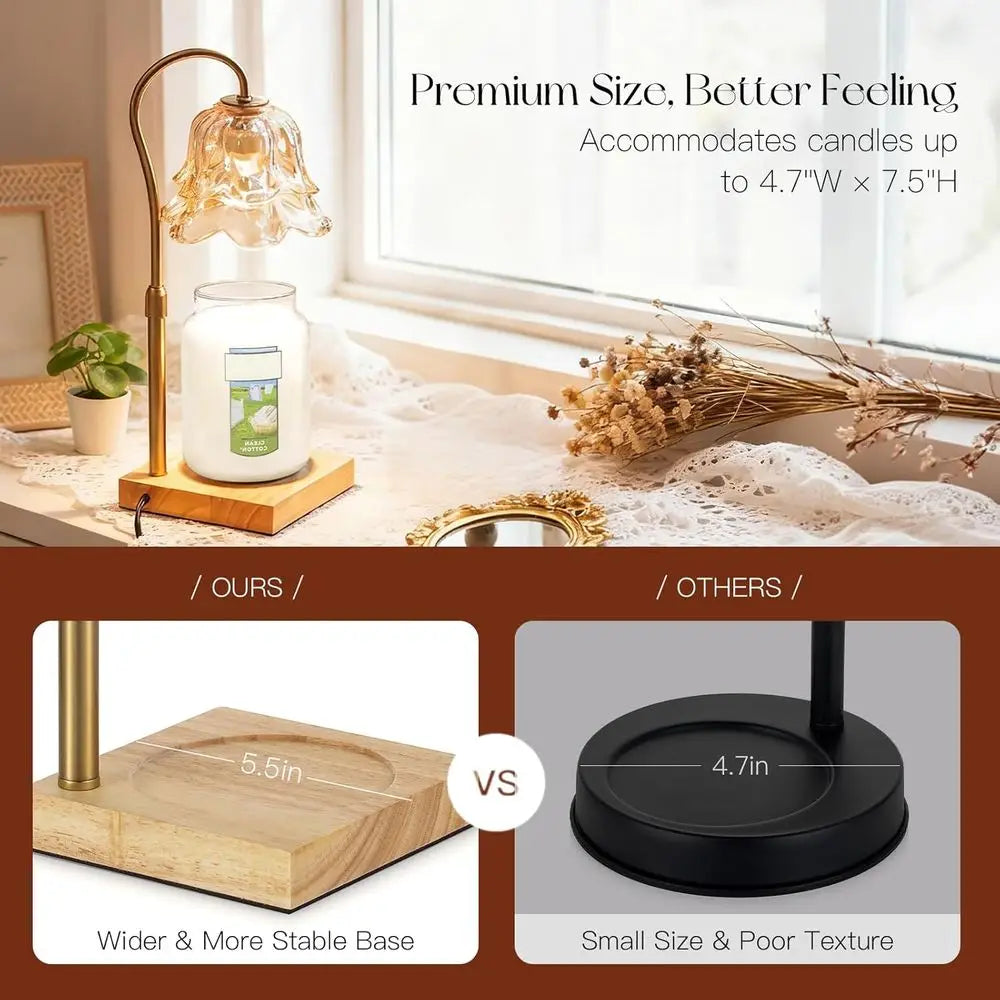 Candle Warmer Lamp with Timer