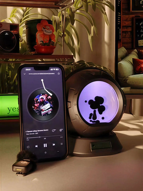 Magnetic Fluid Bluetooth Speaker