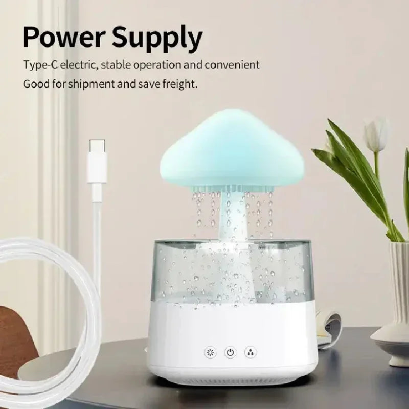 Mushroom Rain Cloud Humidifier