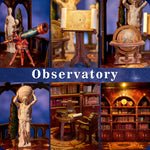 Observatory Book Nook Wooden Puzzle Kit